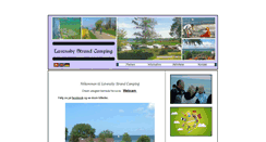 Desktop Screenshot of lavensbystrandcamping.dk